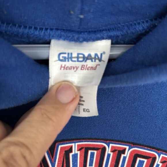 Chicago 2016 Hoodie Sweatshirt Men XL World Champions Ring Blue VNTG Rare - Picture 6 of 6